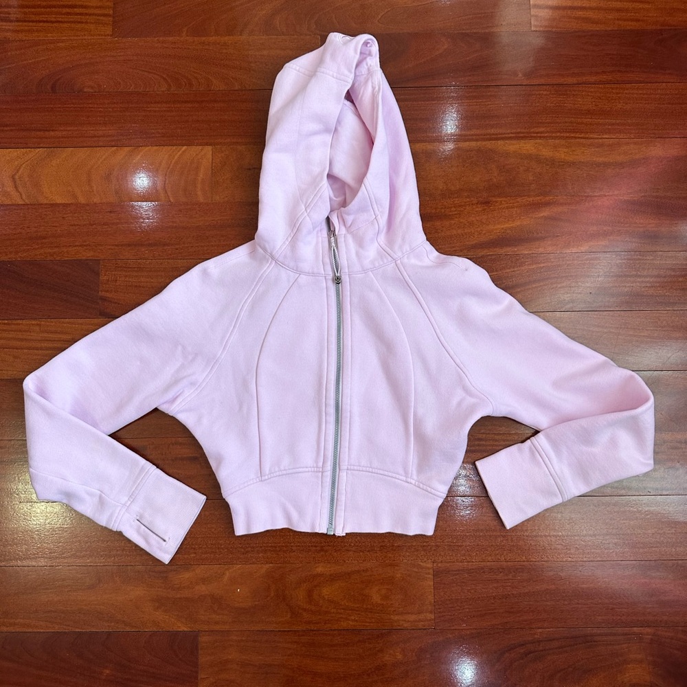 Lululemon Full-Zip Cropped Hoodie